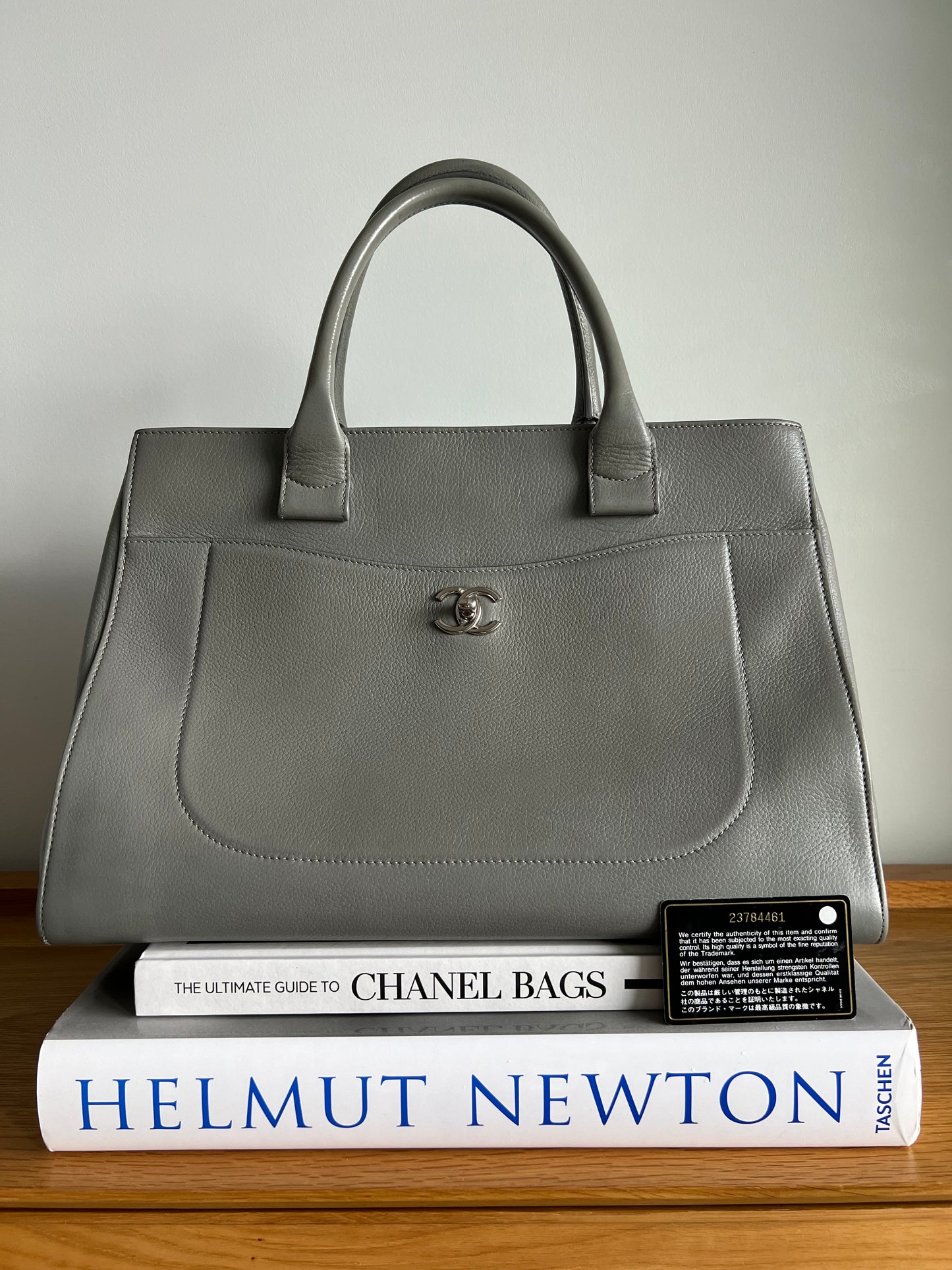 Chanel Neo Executive Tote in Grey 2017