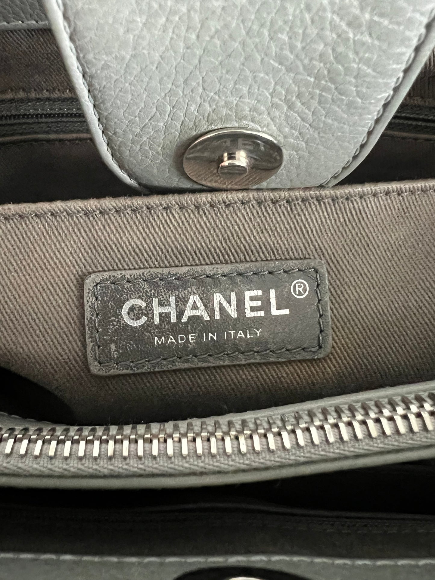Chanel Neo Executive Tote in Grey 2017