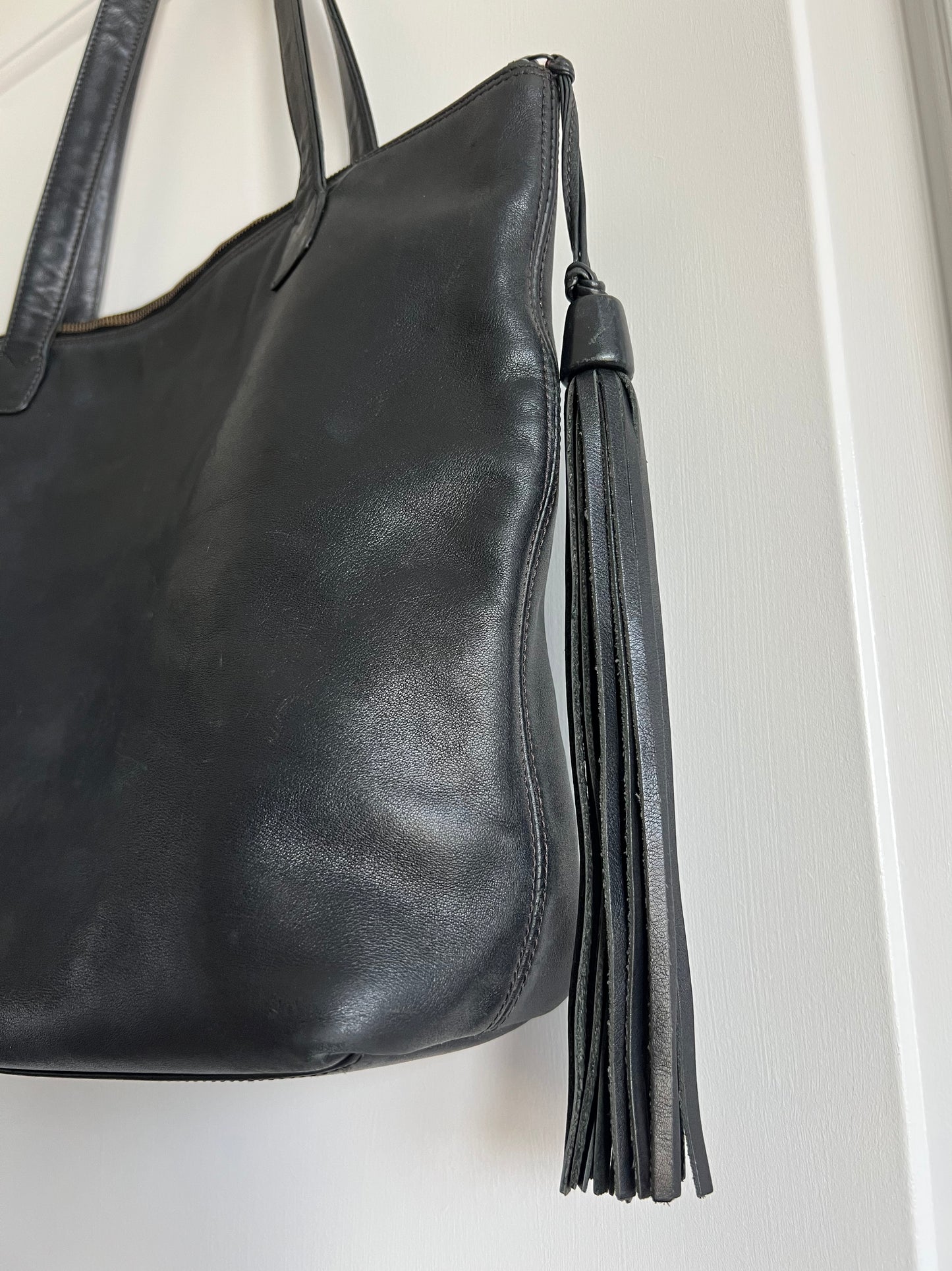 Chanel Classic Zip Top Tote with Tassel 1997 5 Series
