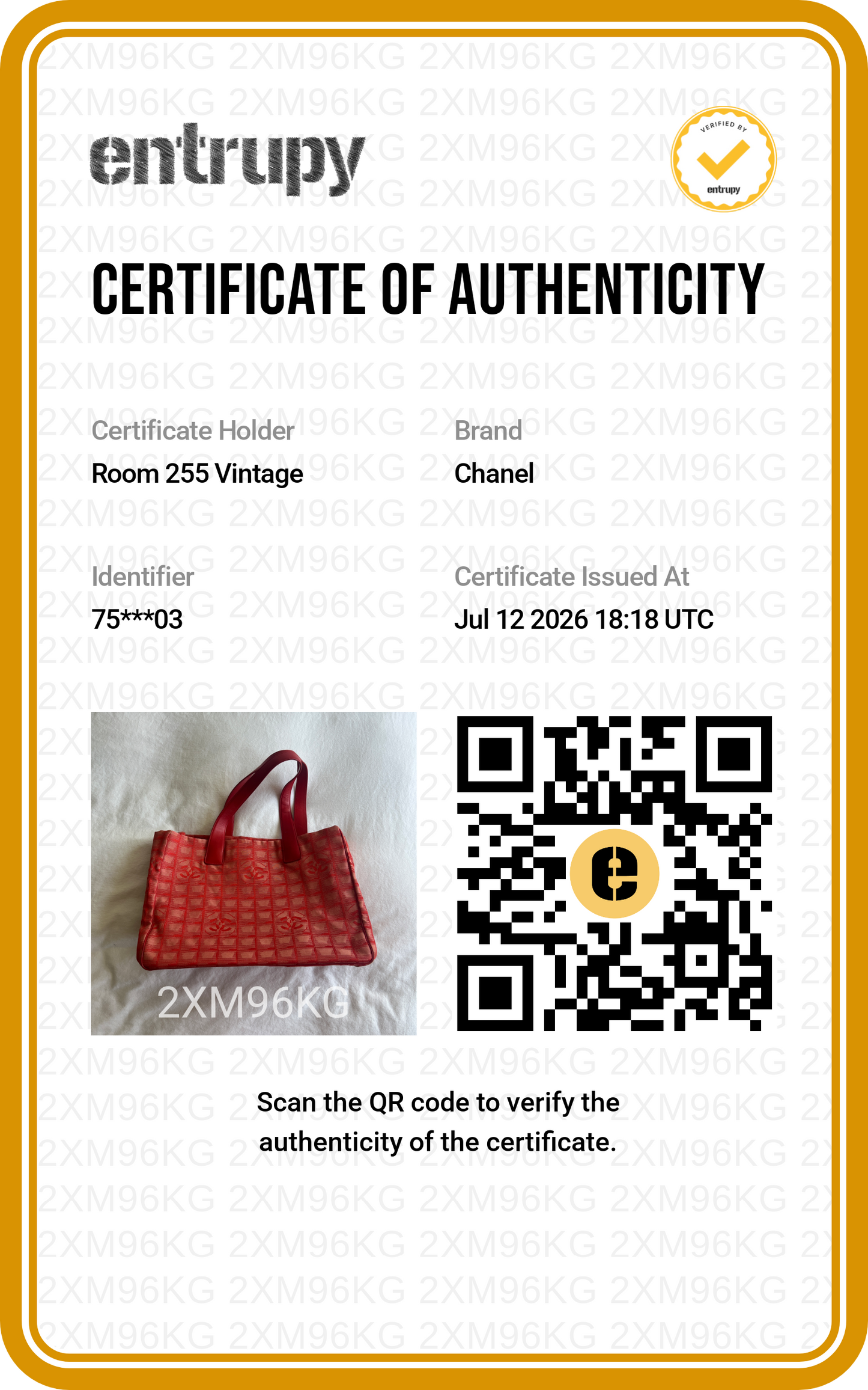 Chanel Travel Line Jacquard Tote and Pouch - Red RARE