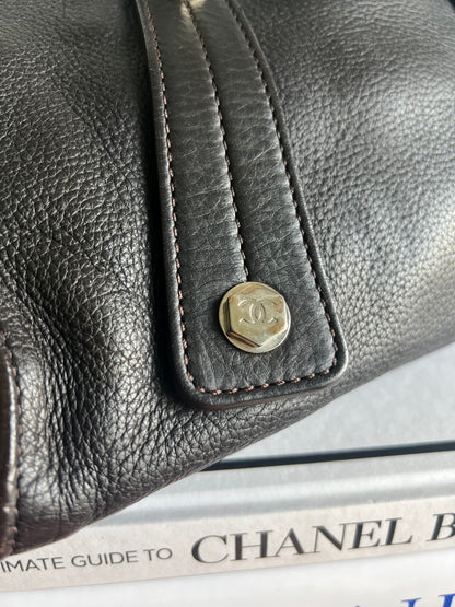 Chanel Bolt Bowler Brown Medium