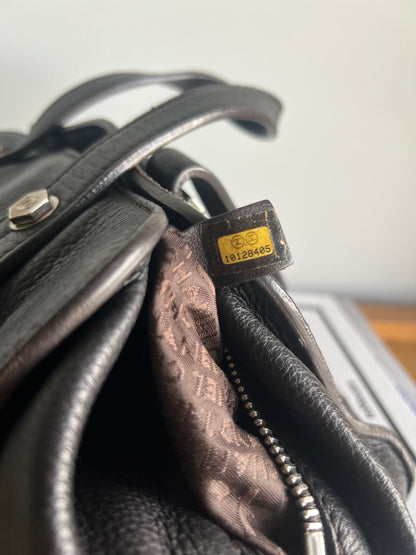 Chanel Bolt Bowler Brown Medium