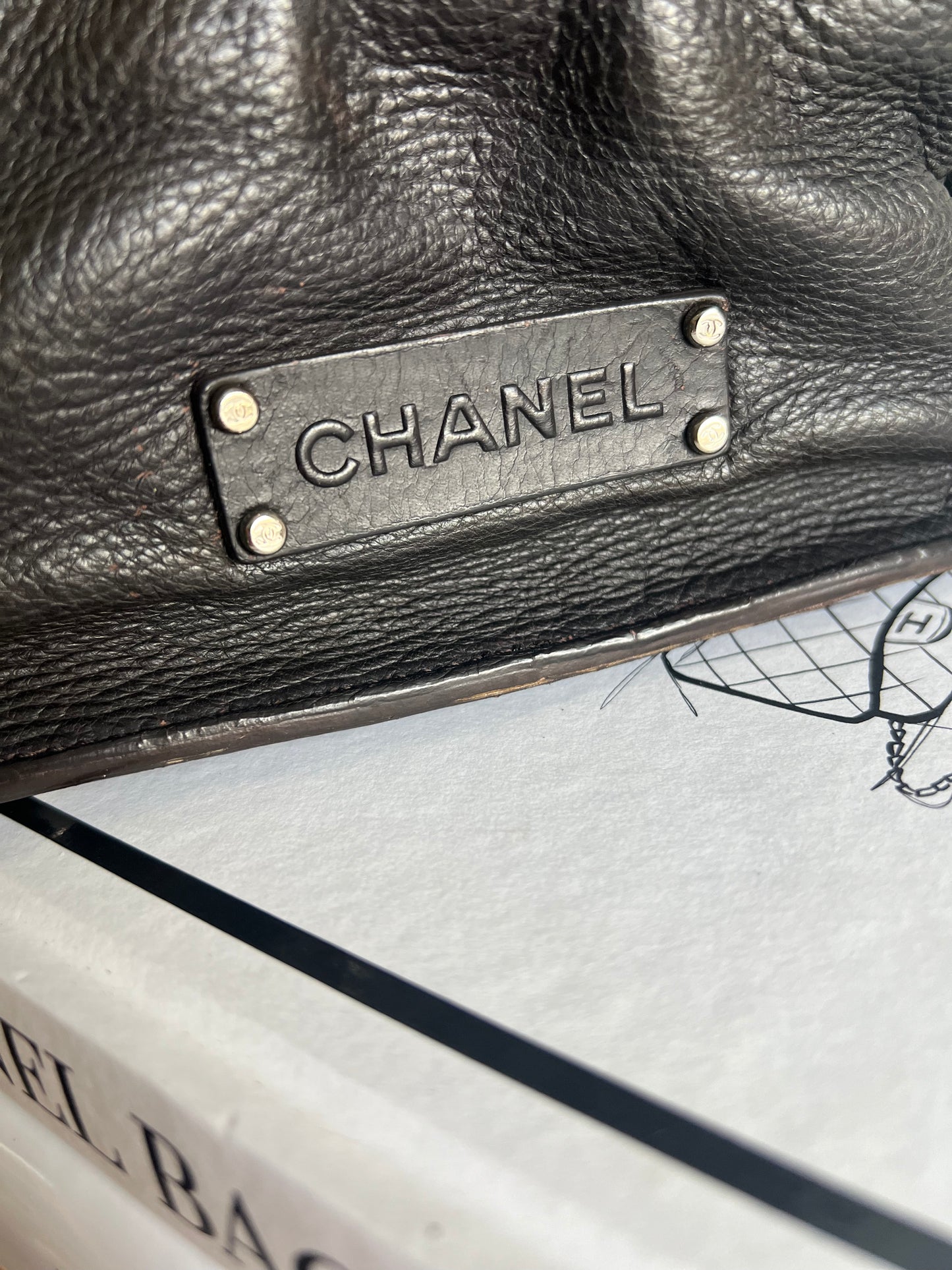 Chanel Bolt Bowler Brown Medium