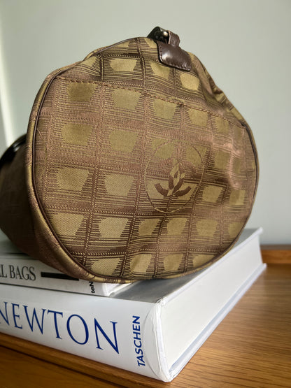 Chanel Travel Line Duffle and Pouch - Khaki