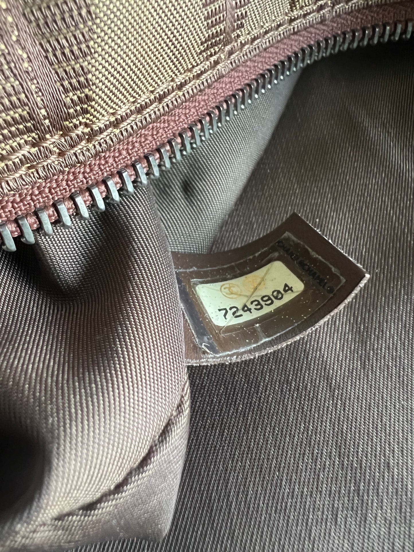 Chanel Travel Line Duffle and Pouch - Khaki