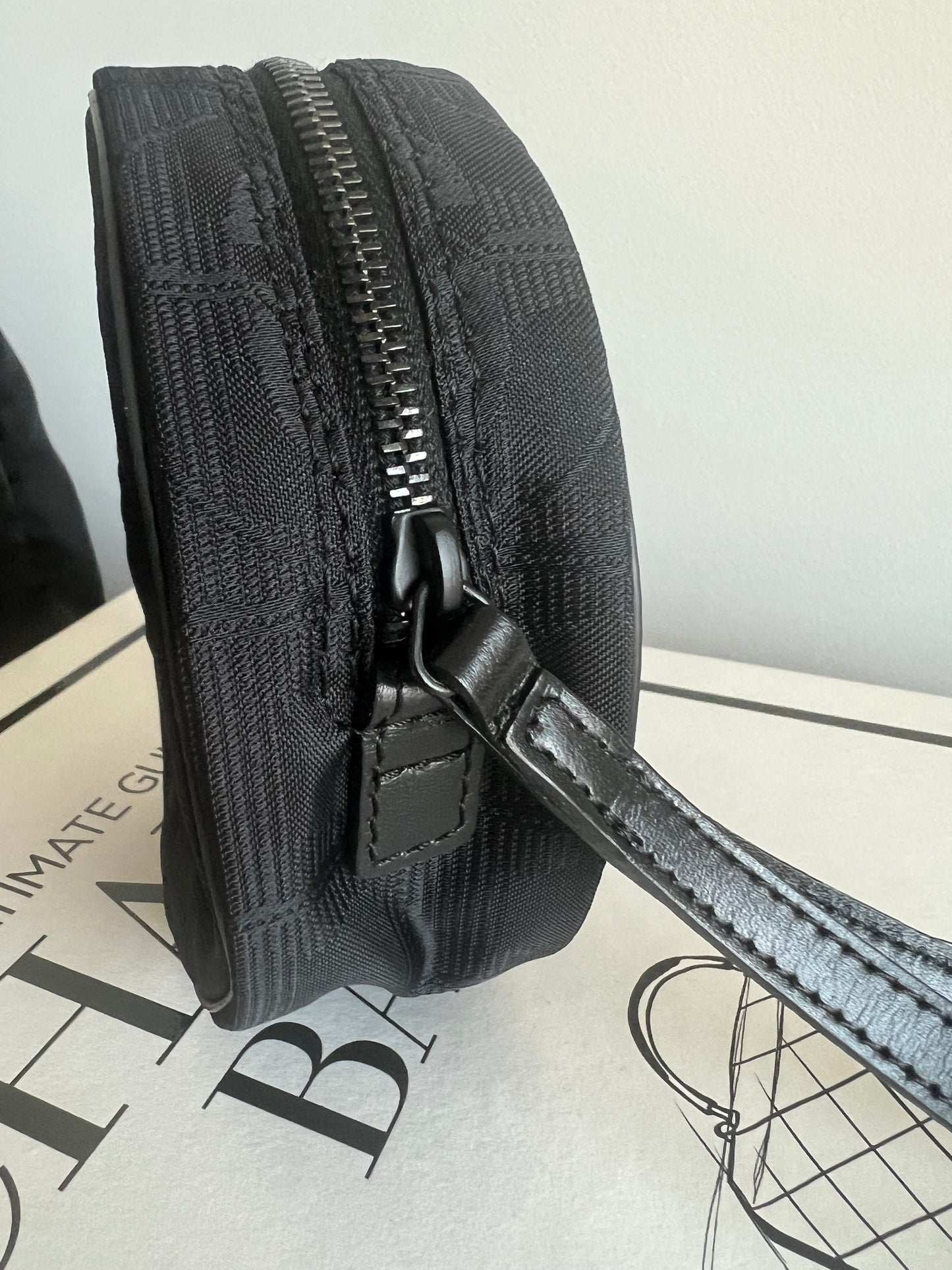 Chanel Travel Line Tote and Pouch Set In Black