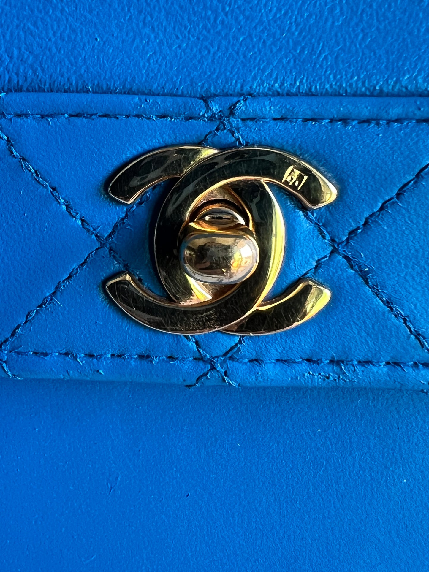 Chanel Blue Trapezoid Series 1
