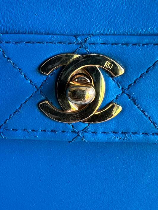 Chanel Blue Trapezoid Series 1