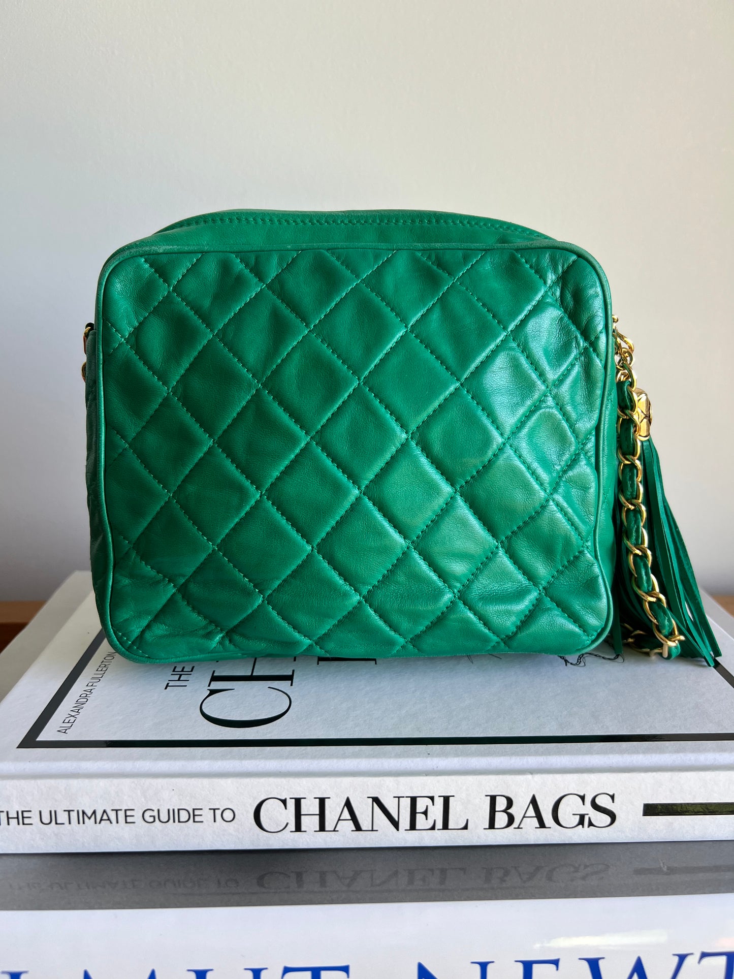 Chanel Emerald Green Camera Bag - Series 1 - Full Set