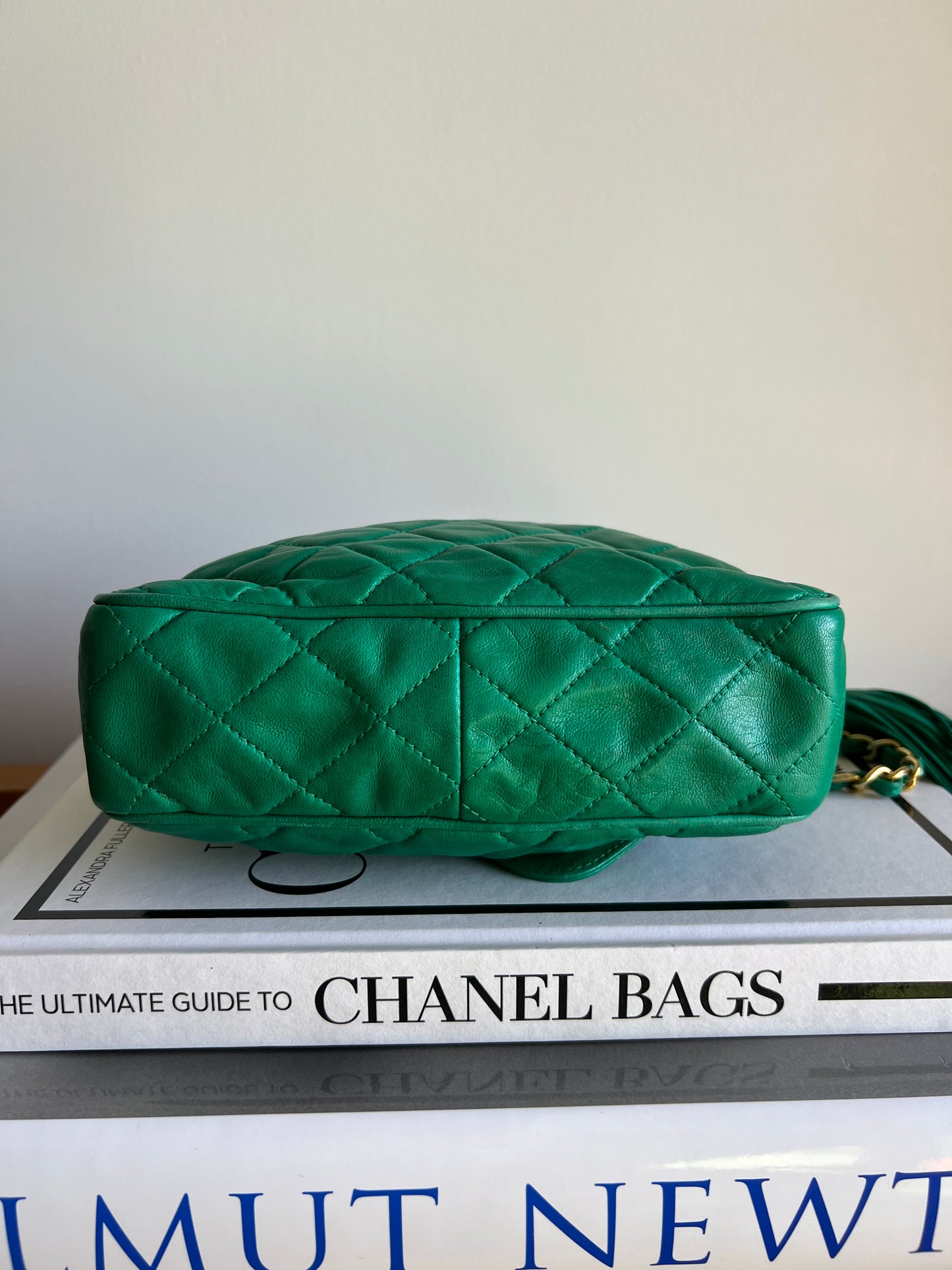 Chanel Emerald Green Camera Bag - Series 1 - Full Set