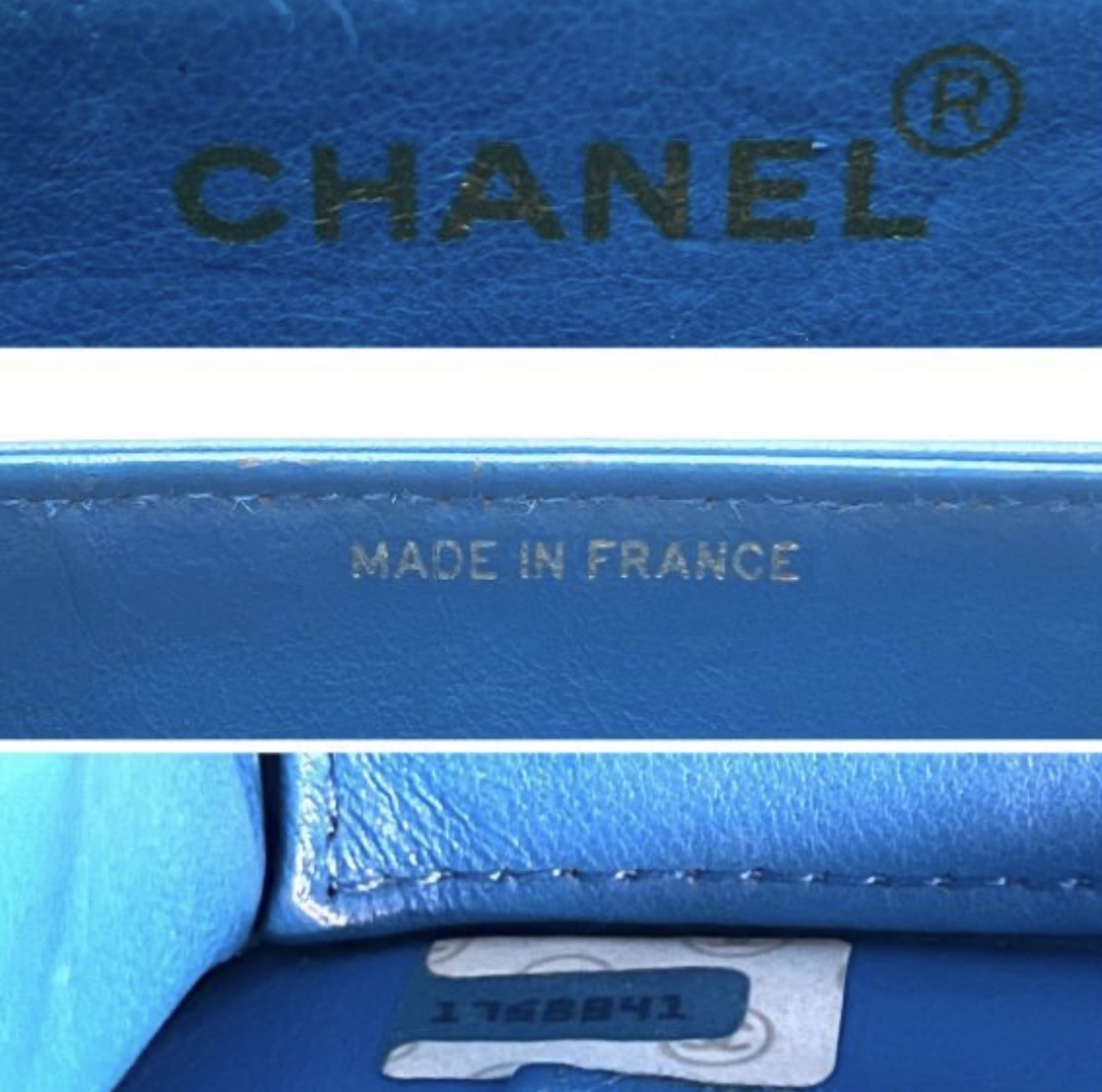 Chanel Blue Trapezoid Series 1