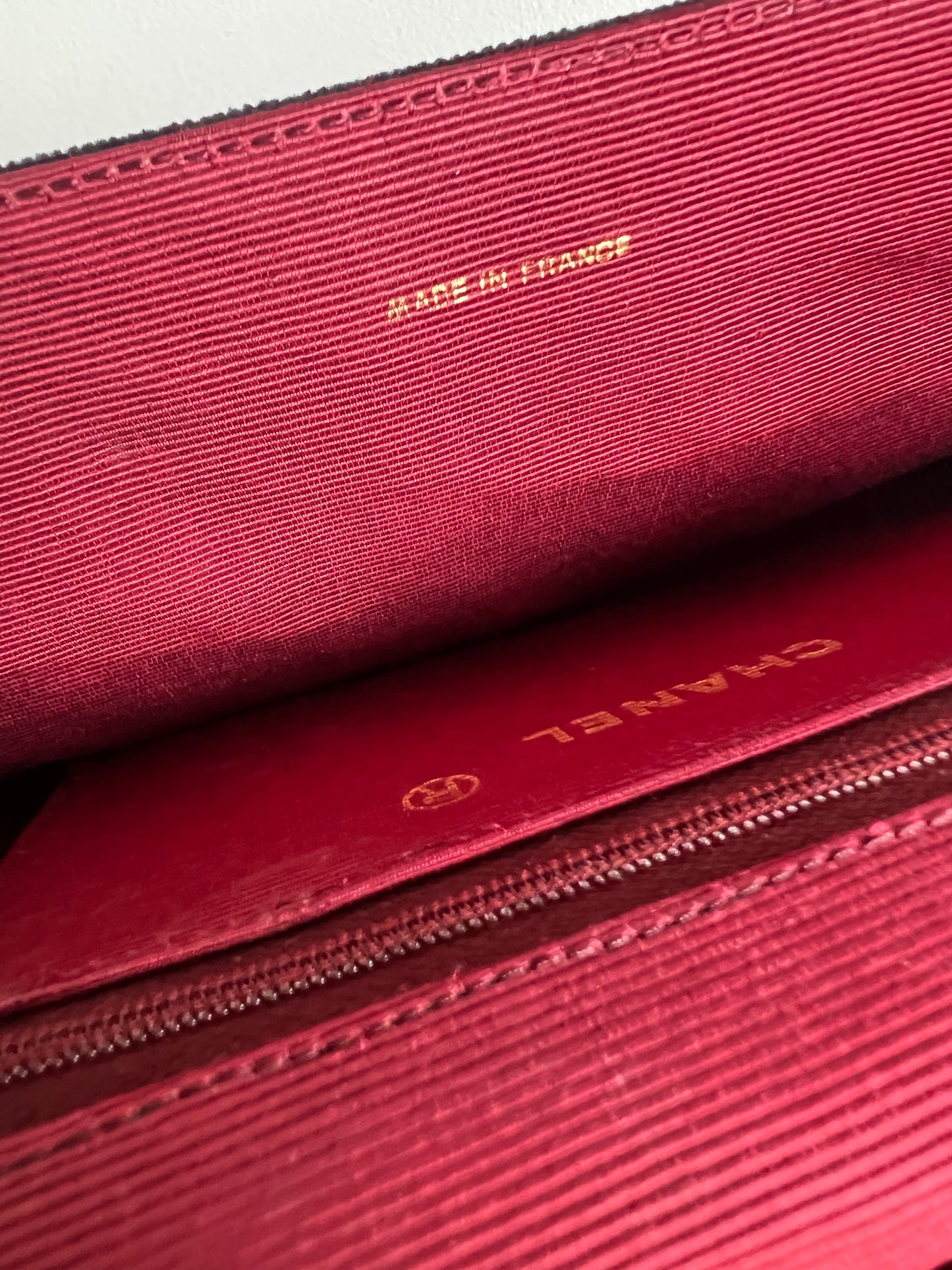 Chanel Velvet Half Moon Flap