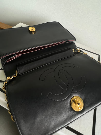Chanel Pushlock Full Flap Mini Series 1