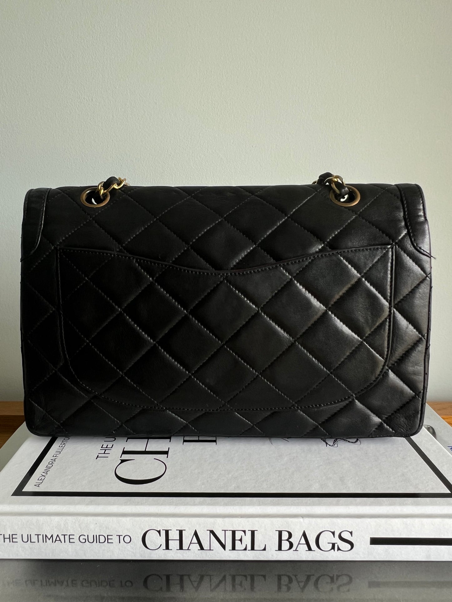 Chanel Lambskin Matelasse Paris Limited Edition Double Flap Black Series 2