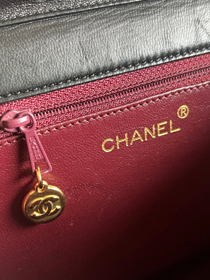 Chanel Matelasse Medium Single Flap Push Lock Series 5 - Full Box Set