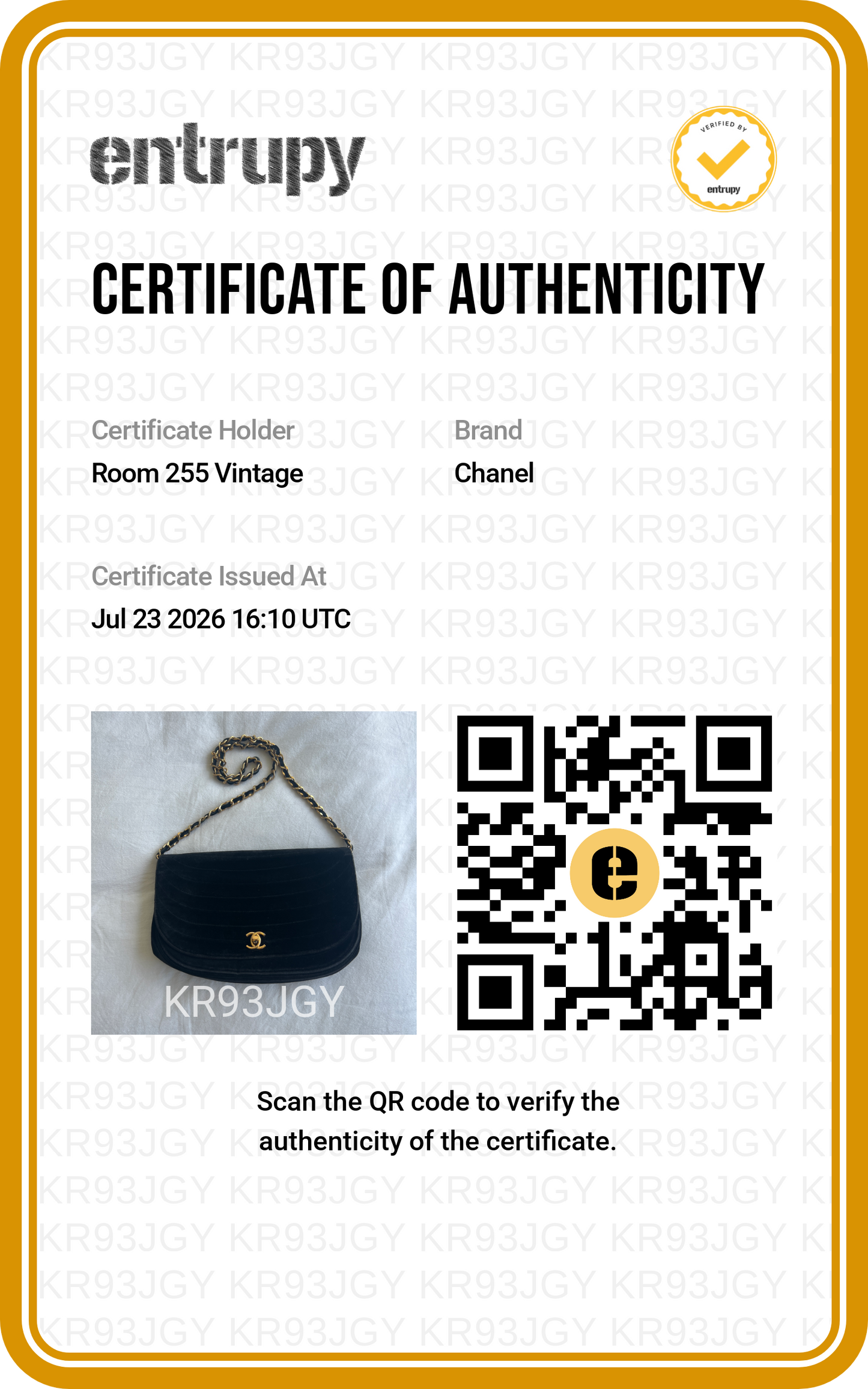 Chanel Velvet Half Moon Flap