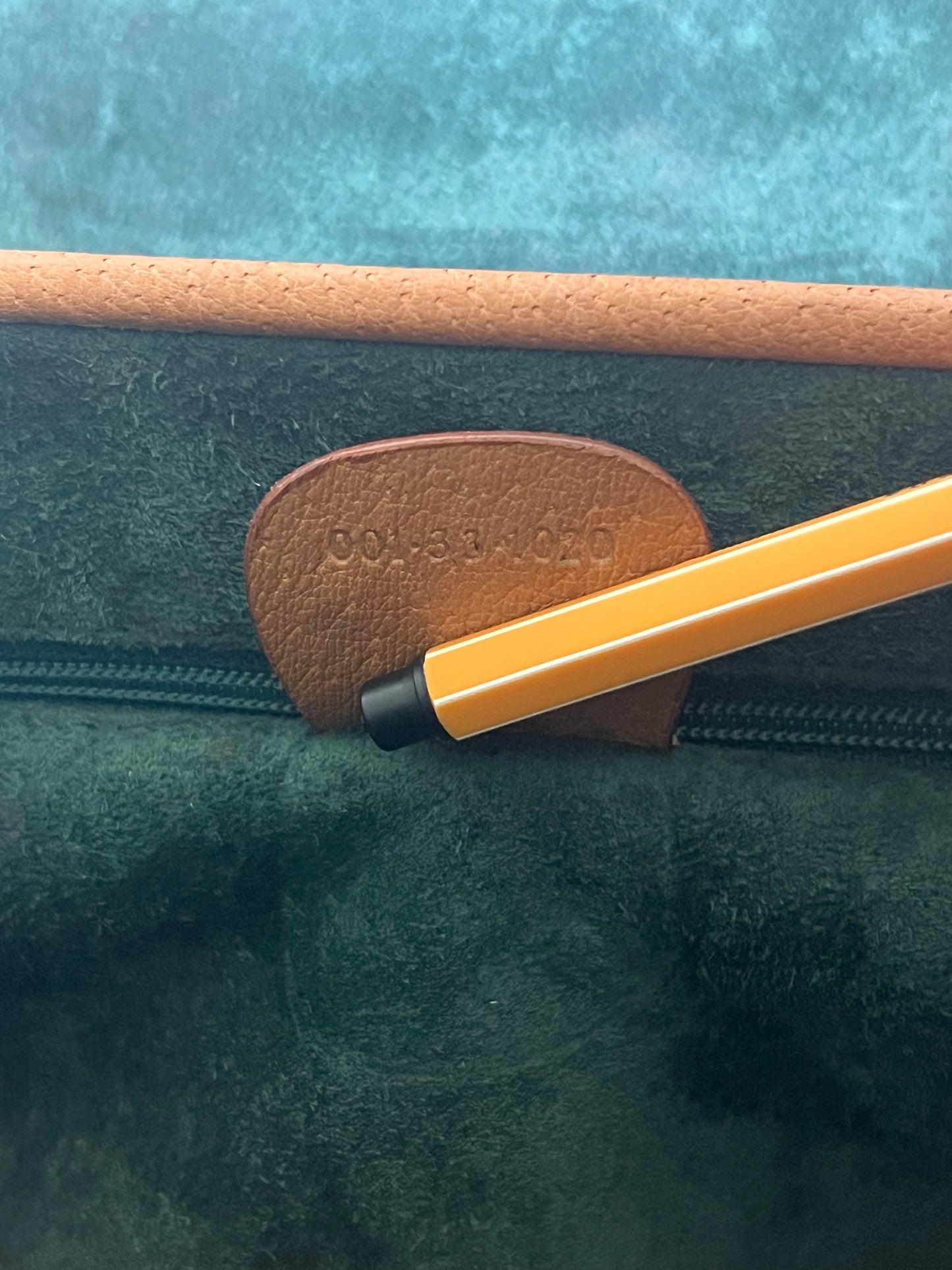 Gucci Tan Leather Box Cargo Bag - Rare Vintage