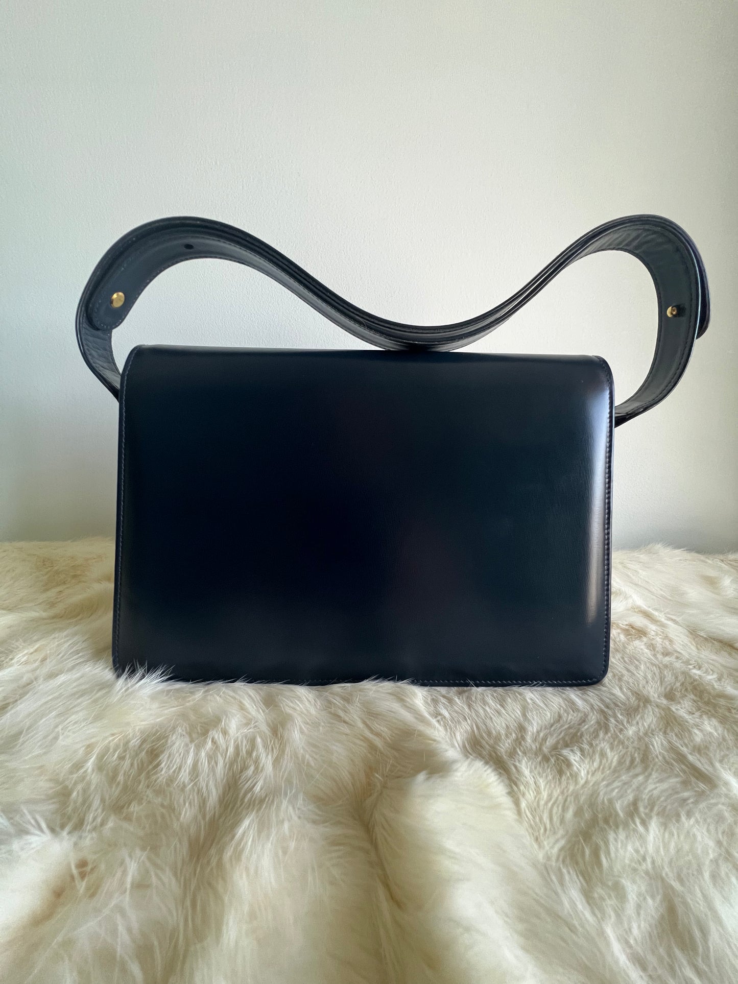 Gucci Shoulder Bag - Horizontal GG 1950s Rare Vintage