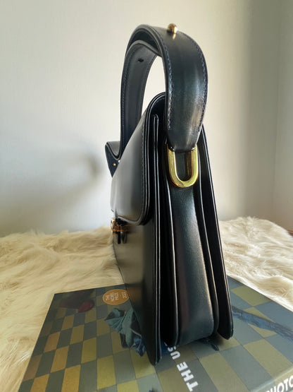 Gucci Shoulder Bag - Horizontal GG 1950s Rare Vintage