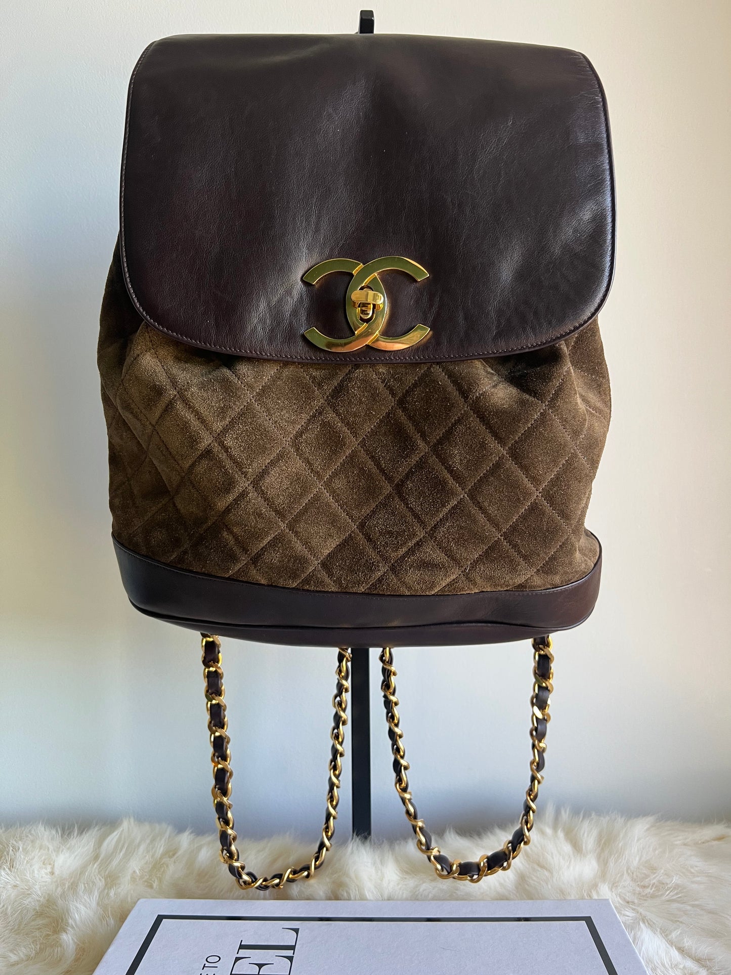 Chanel Treasure Backpack from CoCo Deco Period 1992 - RARE