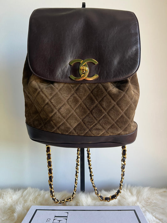 Chanel Treasure Backpack from CoCo Deco Period 1992 - RARE
