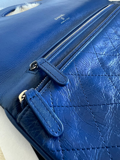 Chanel Bi Coloured Blue and White 31 Clutch - La Pausa Cruise Collection