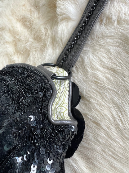 Jamin Puech Mini Tear Drop Sequin Clutch/Potli Bag