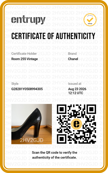 Chanel Sequin and Patent Leather Pumps Size 38C