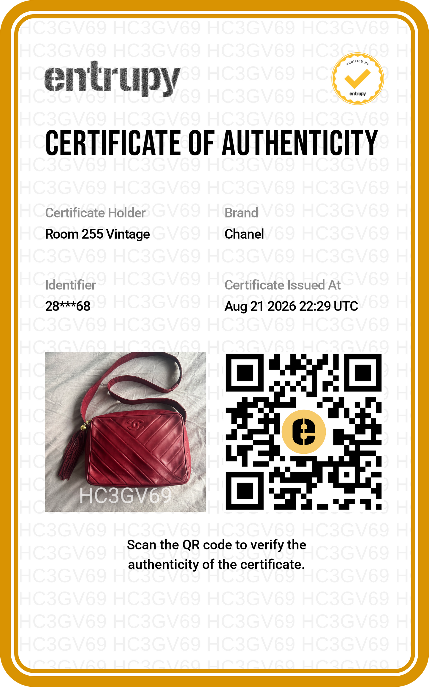 Chanel Burgundy Camera Bag Series 2