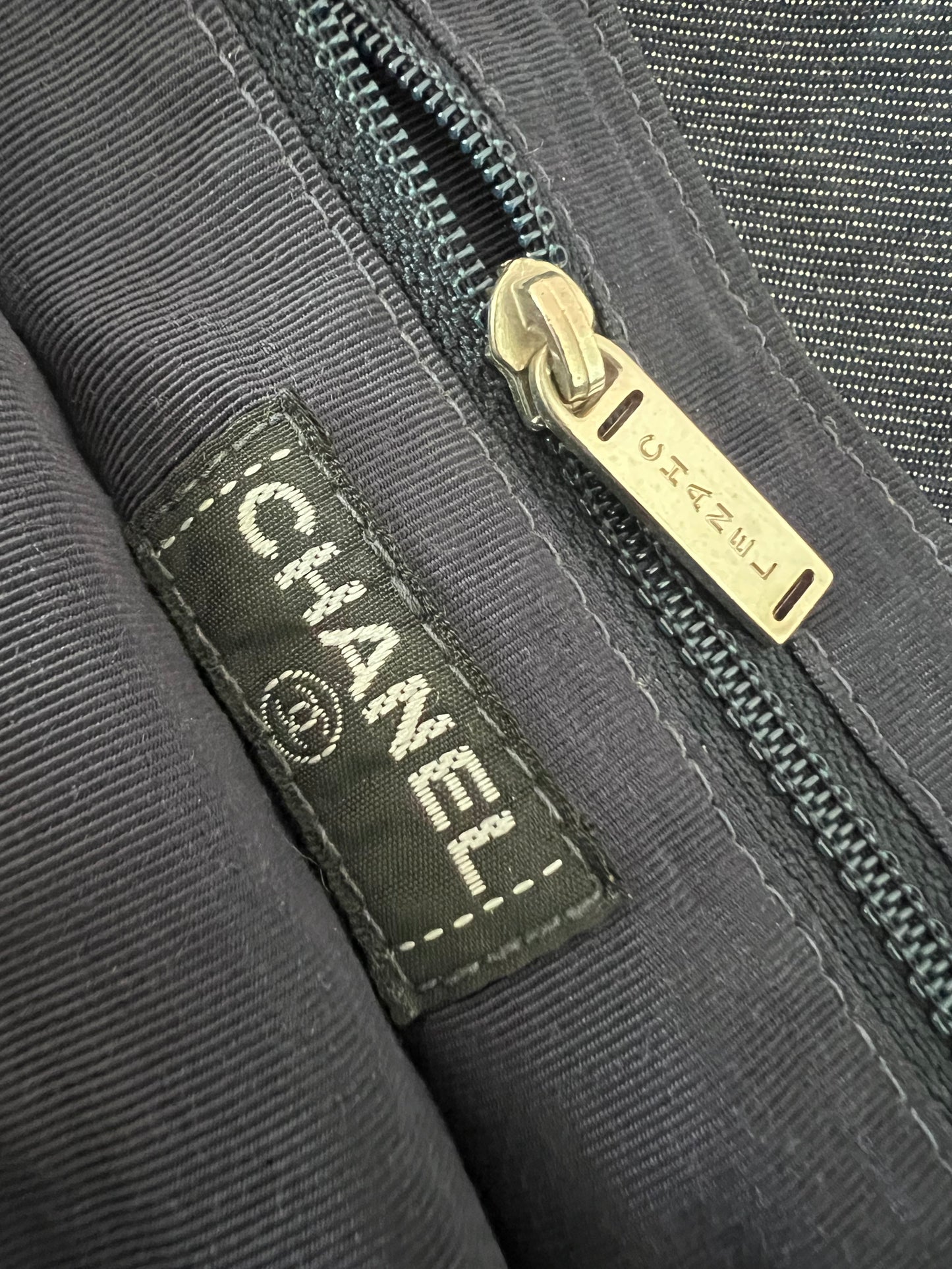 Chanel Chocolate Bar Denim Re-issue 2.55 Flap Shoulder Bag with Ruthenium Hardware Series 6 RARE