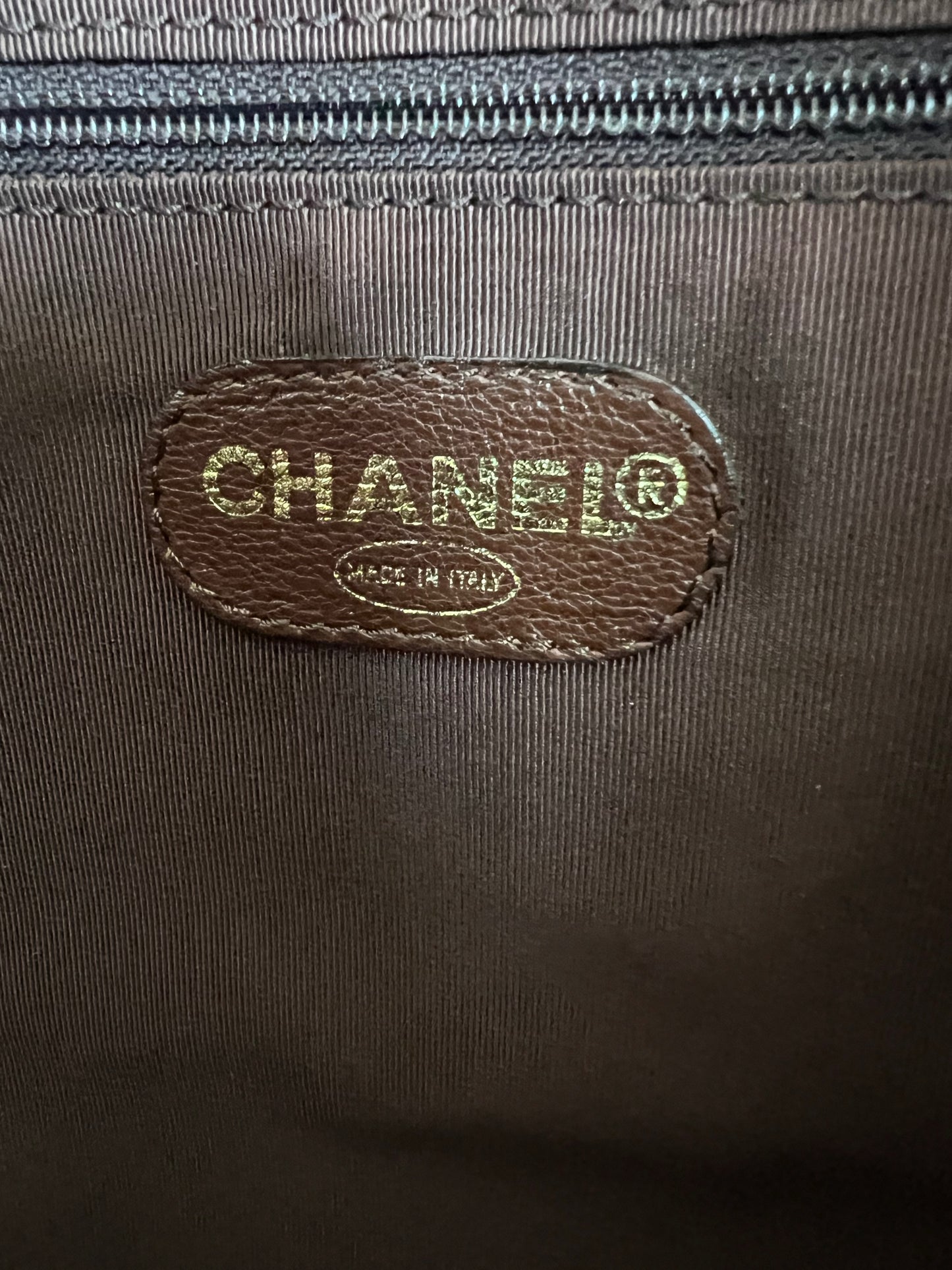 Chanel Jumbo Denim Tote with Leather Handles 5 Series Full Set- RARE