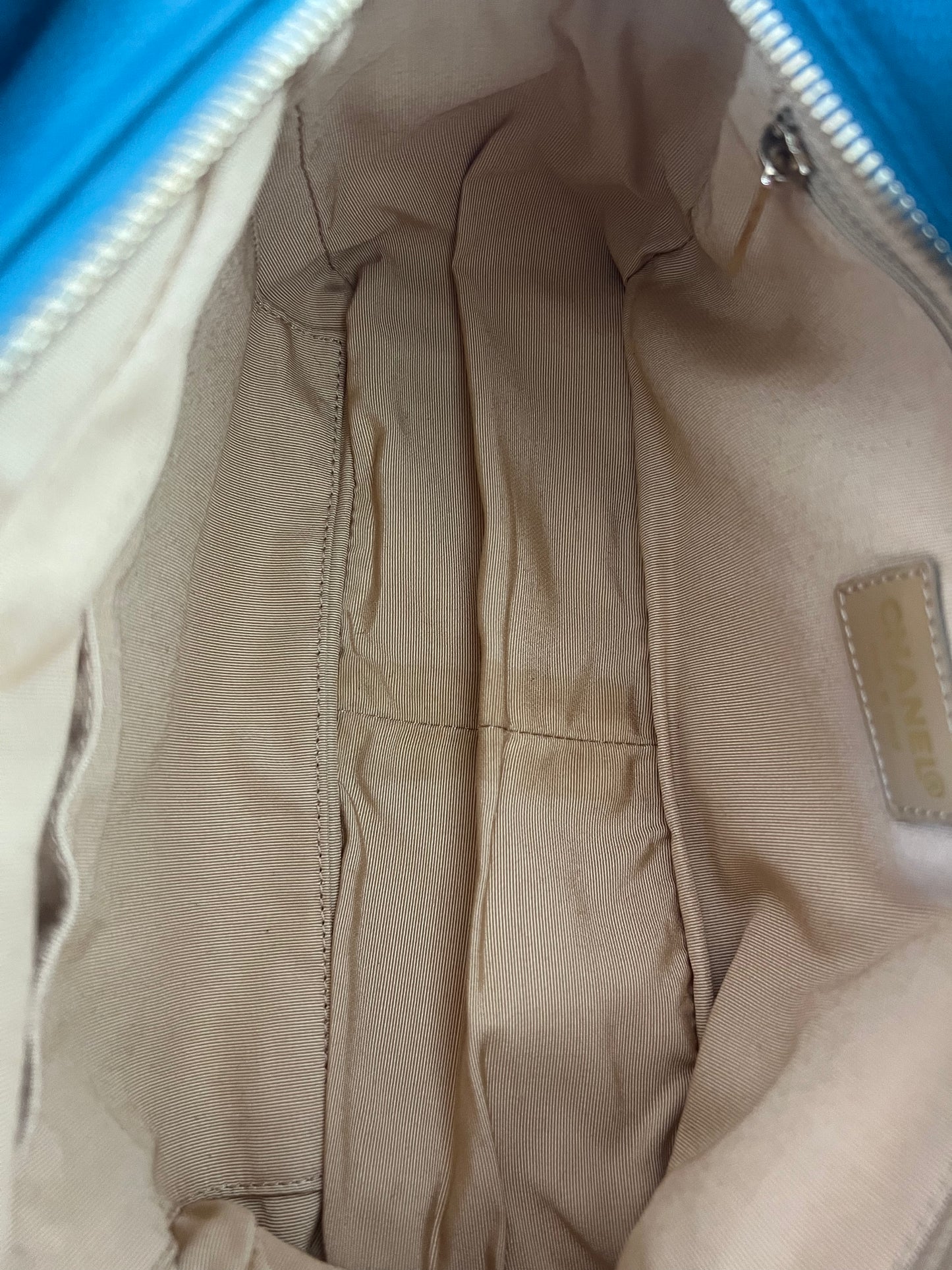 Chanel Timeless Tote in Teal Caviar Series 7