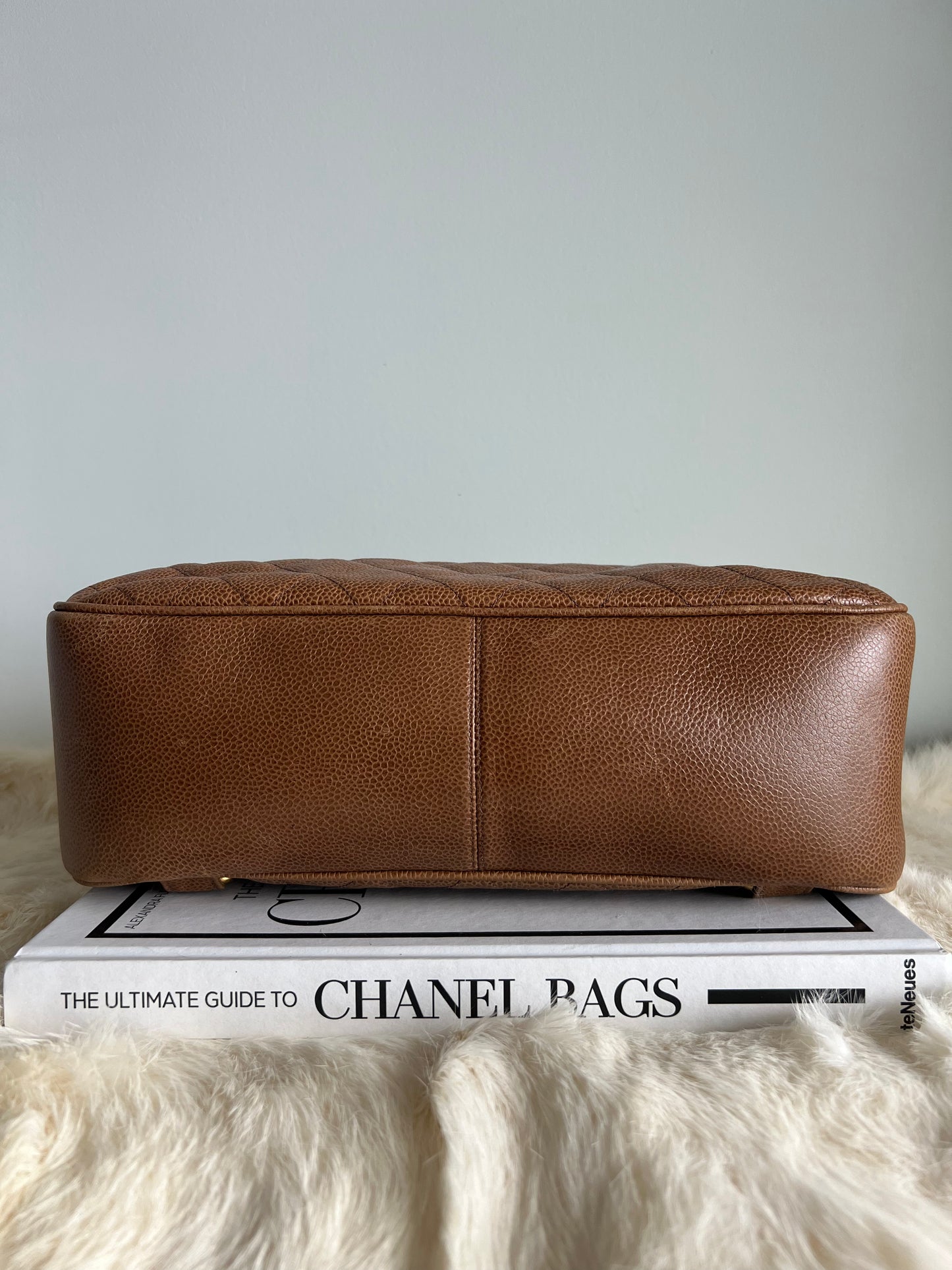 Chanel Vintage Cognac/Caramel Caviar Back Pack Series 1 - RARE