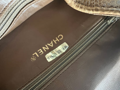Chanel Vintage Cognac/Caramel Caviar Back Pack Series 1 - RARE