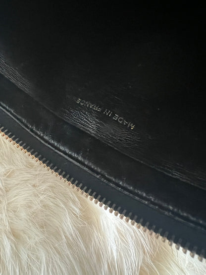 Chanel Black Patent Leather Backpack Series 4