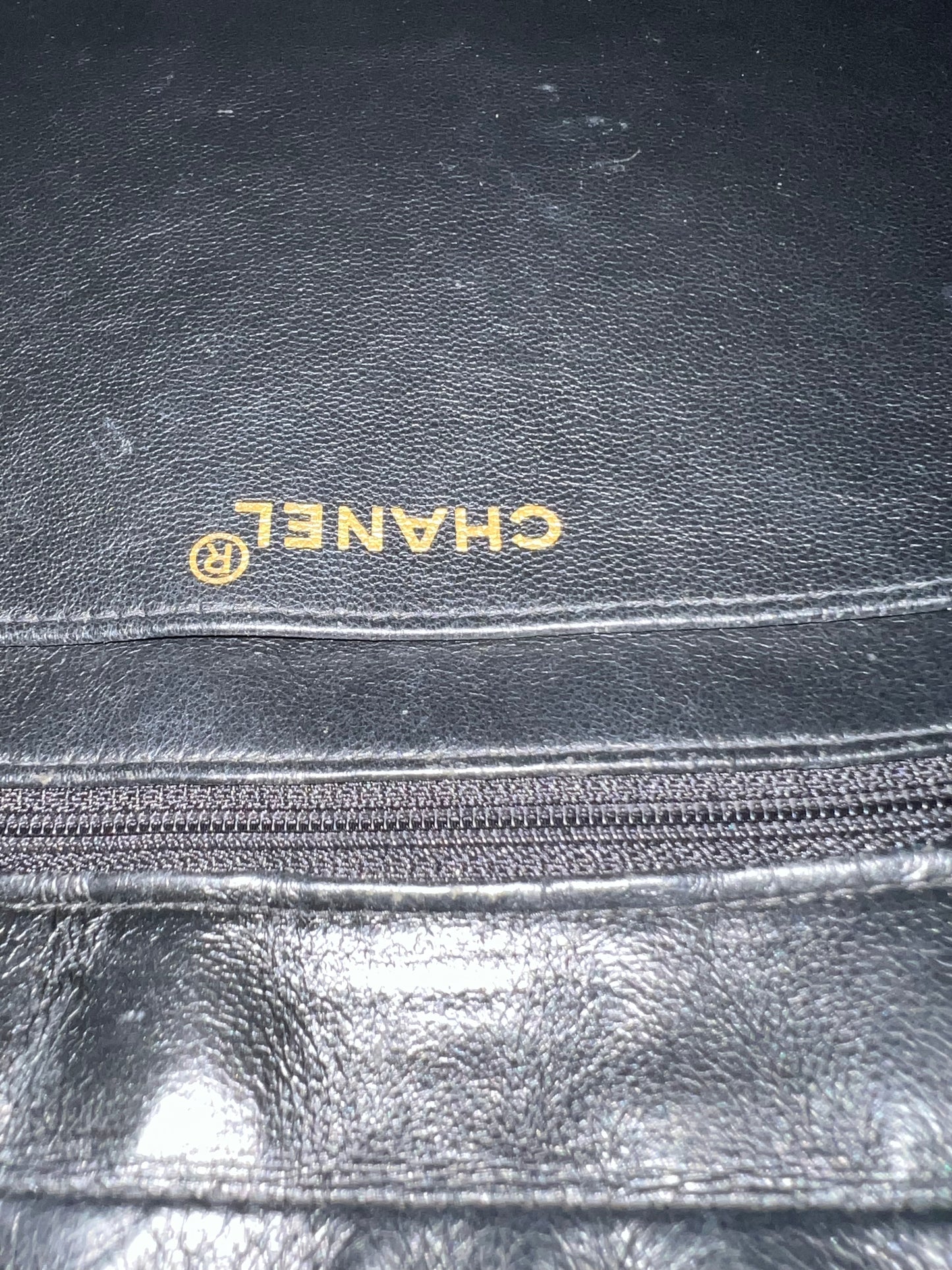 Chanel Black Patent Leather Backpack Series 4