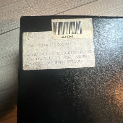 Chanel Bi Coloured Black and White Leather Barbie Belt Spring Summer 1995 - Incredibly RARE